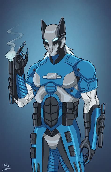 deviantart phil cho|Synapse OC commission by phil.